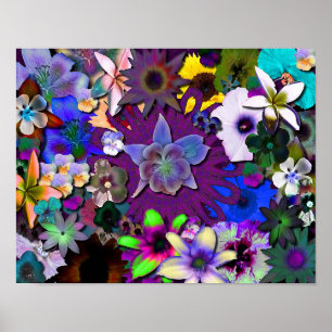 Mindre vildblommor - poster