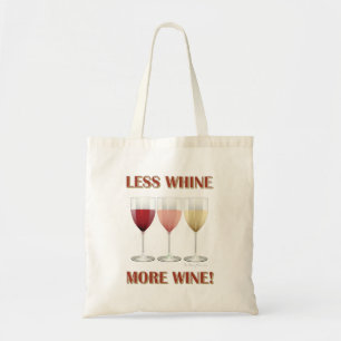MINDRE VIN, MER VIN! TYGKASSE