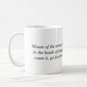mindre vs mer få kaffemugg