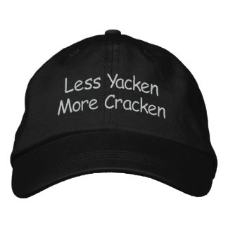 Mindre Yacken Mer Cracken Broderad Keps