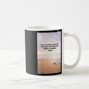 Minds Shape Worlds Power of Perception Sticker Kaffemugg