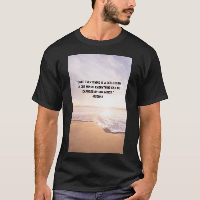 Minds Shape Worlds Power of Perception Sticker T Shirt (Framsida)
