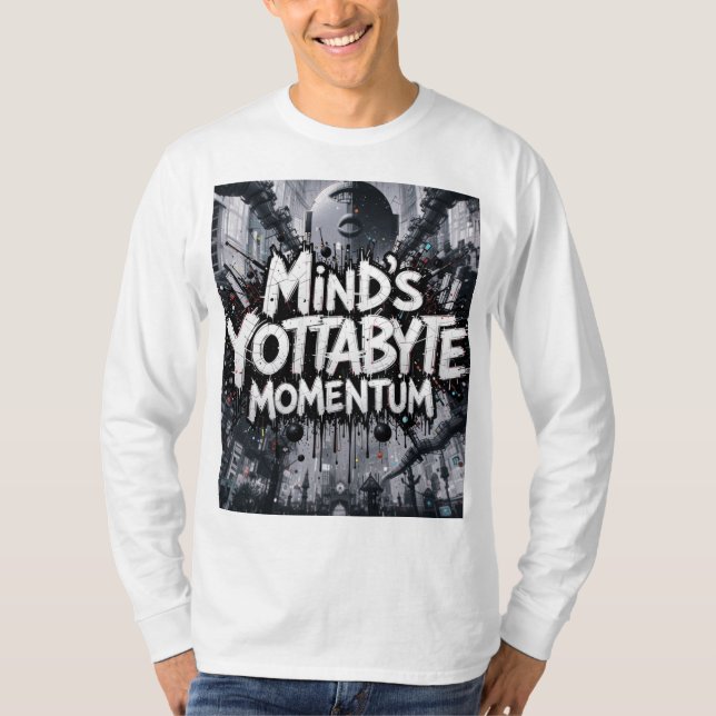 Minds Yottabyte Momentum Basic Långärmad T-Shirt (Framsida)
