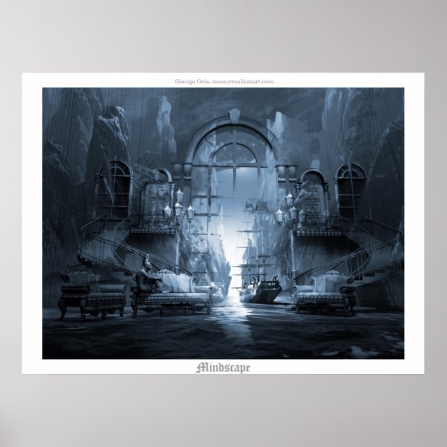 Mindscape-drömmande Poster (Framsidan)