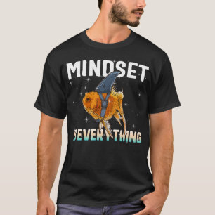 Mindset är All Goldfish, Motivational T Shirt