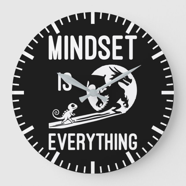 Mindset är allt, Dragon - Framgångsligg Stor Klocka (Framsida)