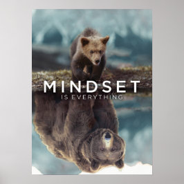 Mindset är allt - häpnadsväckande med motiv poster