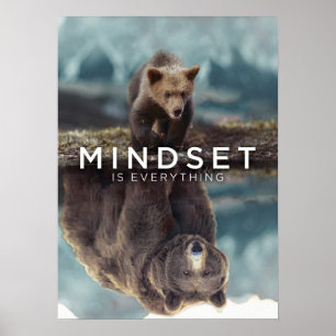 Mindset är allt - häpnadsväckande med motiv poster