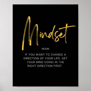 Mindset-inspirationsoffert Poster