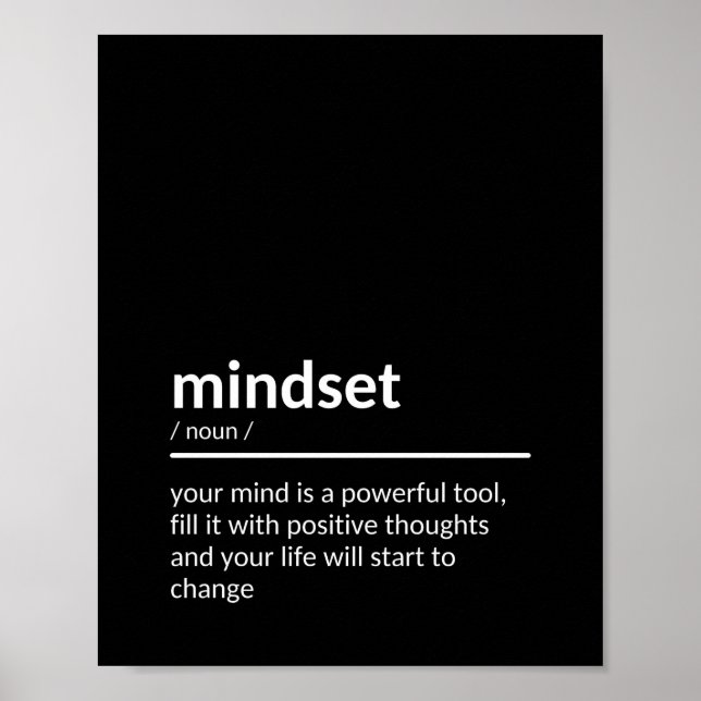 Mindset-offert Poster (Framsidan)