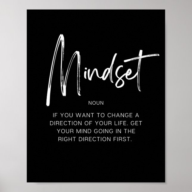 Mindset Poster (Framsidan)