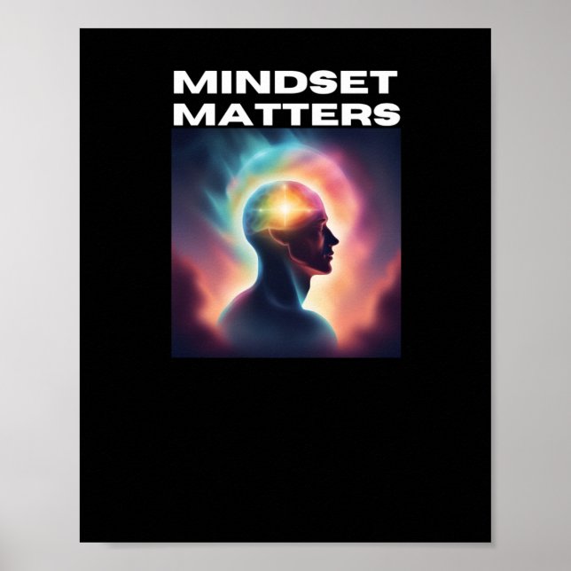 Mindset S Sticker Poster (Framsidan)