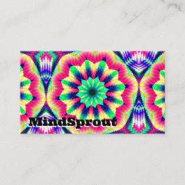 MindSprout-Affärskortet (redigera text) Visitkort