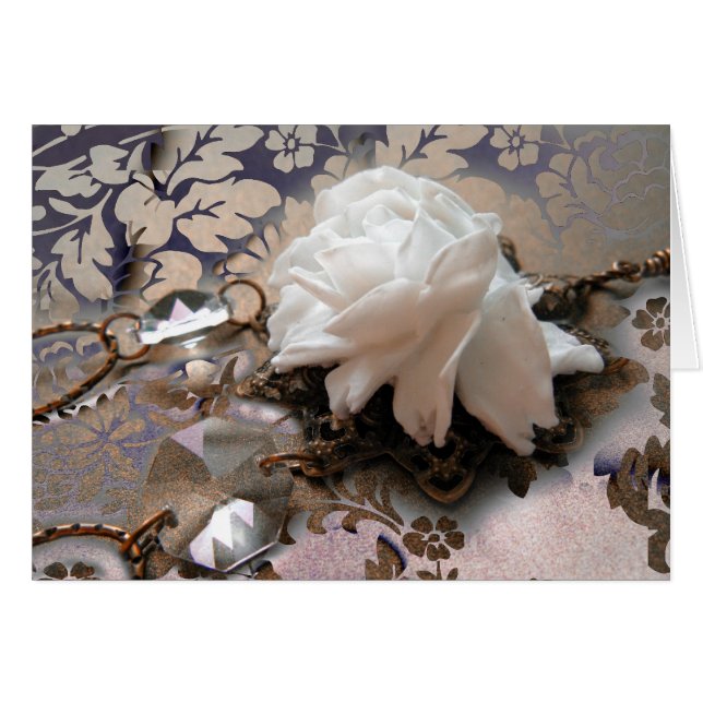 Mindys steg hälsningskort (Framsidan Horizontal)