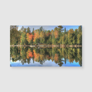 Mine Autumn Fall Foliage Sjö reflektioner