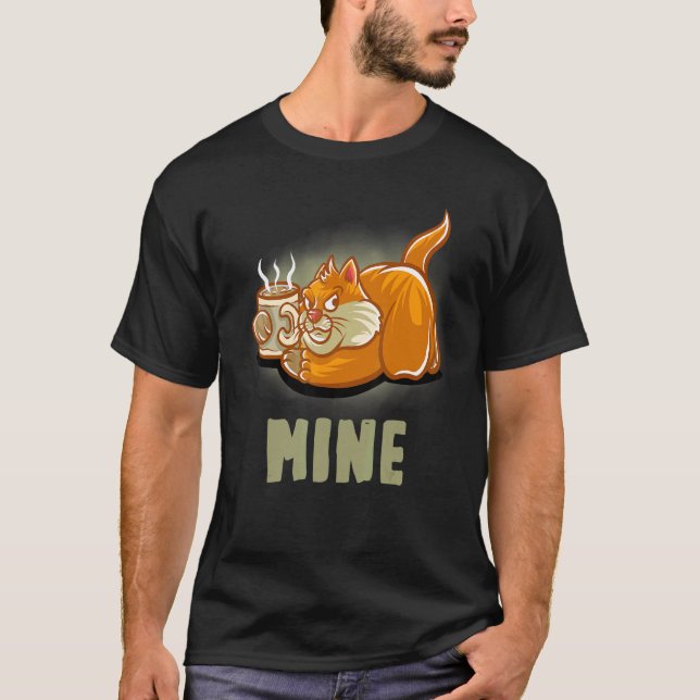 Mine Coffee Mug  Barista Cappuccino Cats Kitten Ca T Shirt (Framsida)