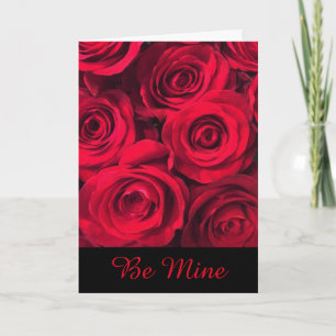 Mine Forever Röd ros Valentine Helgkort