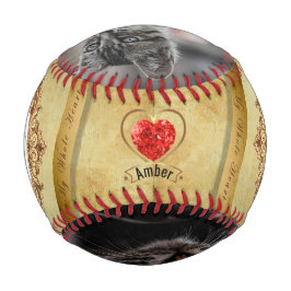 Mine Loely Cat Amber Baseball
