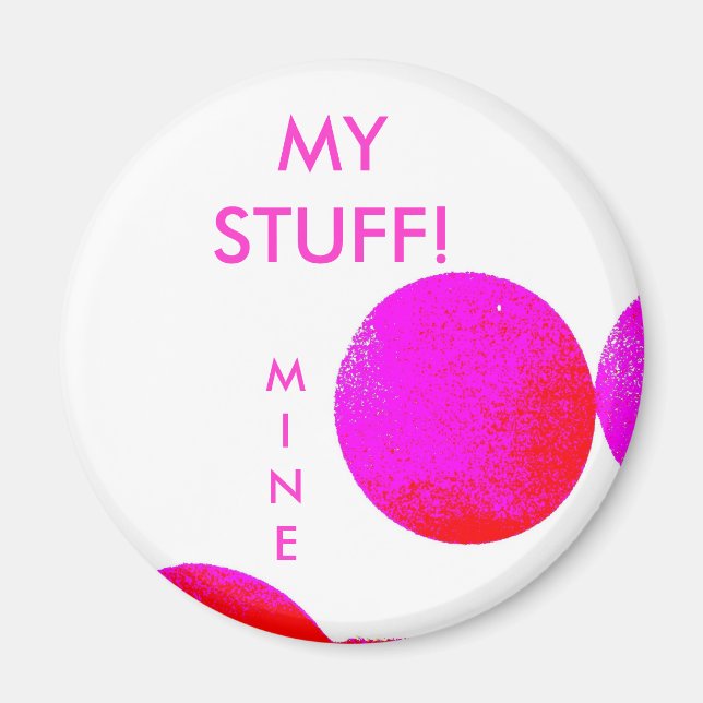 MINE = Skollåsmagnet Magnet (Framsidan)