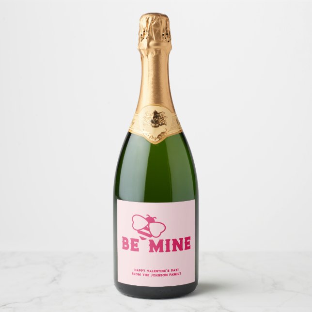 Mine Vin Champagne-etikett (Framsida)