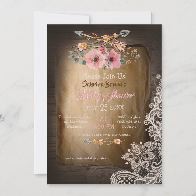 minebaby4 inbjudningar (Framsida)