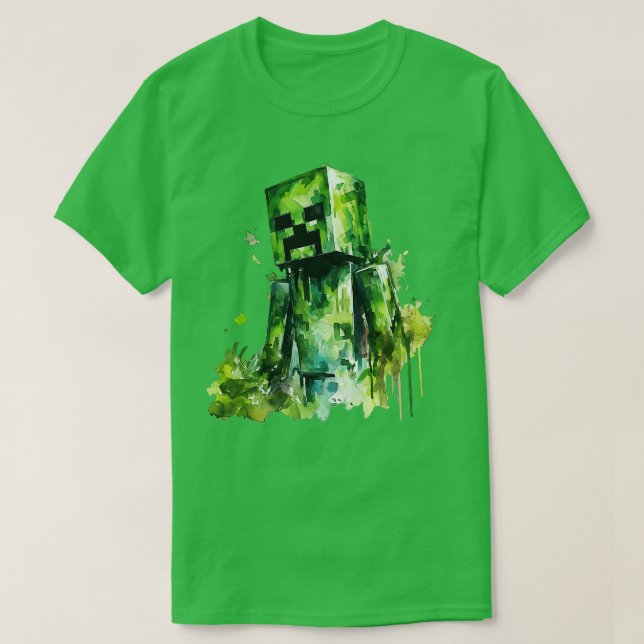 minecraf TShirt T Shirt (Design framsida)