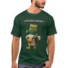 Minecraft Chicken Jockey Design - Baby Zombie Ridi