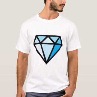 Minecraft Diamond Sticker T Shirt