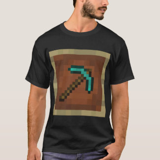 Minecraft Objekt Ram Diamond Pickaxe T Shirt