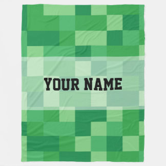 Minecraft Personalized Blanket Fleecefilt