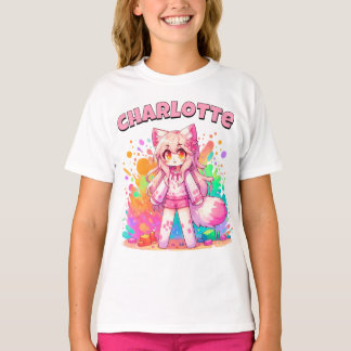 Minecrafter Custom Name Rosa Minecraft Gamer Girl T Shirt