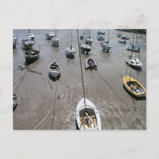 Minehead harbor, Somerset, Förenade kungariket Vykort