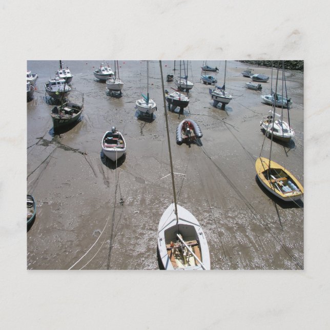 Minehead harbor, Somerset, Förenade kungariket Vykort (Framsida)