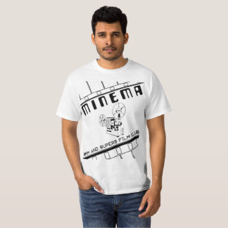 Minema 8mm och Super8 Film Club Generisk Tee