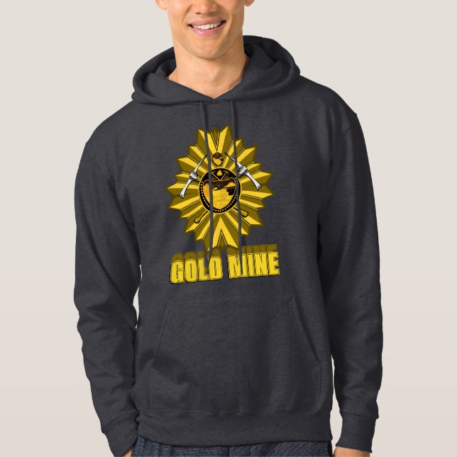 Miner i guld hoodie (Framsida)