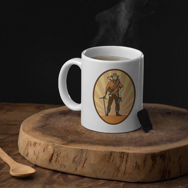 Miner Prospector Kaffemugg (Skapare uppladdad)