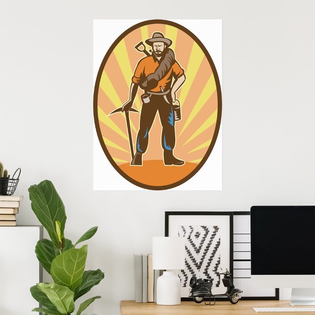 Miner Prospector Poster (Skapare uppladdad)