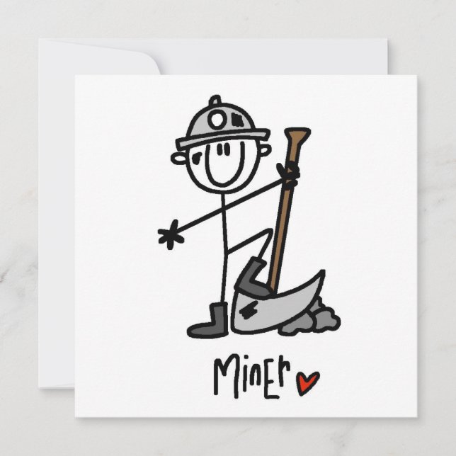 Miner Stick figur (Framsida)