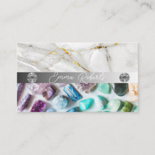 Mineral Amethyst Crystal Quartz Struktur Visitkort