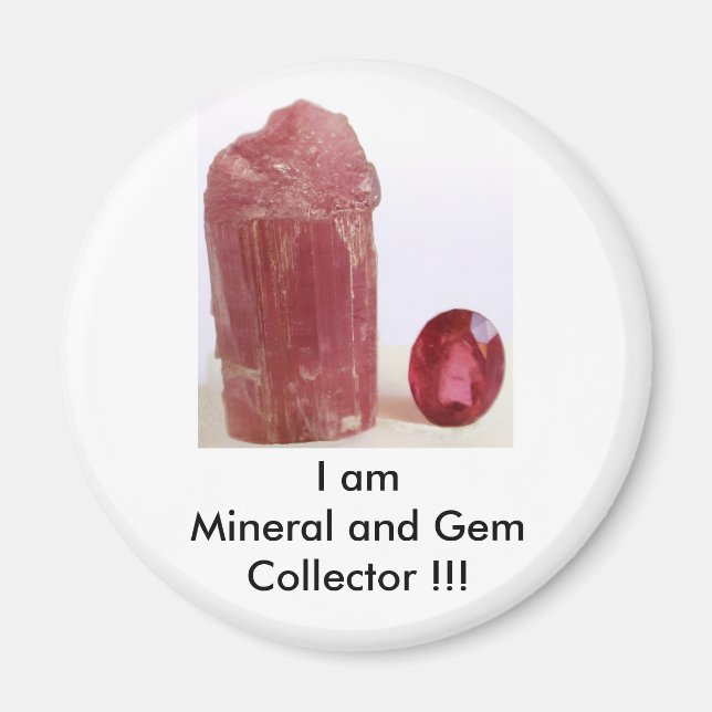 Mineral and Gem Collector Magnet (Framsidan)