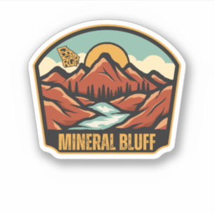 Mineral Bluff, Georgia Klistermärken