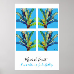 Mineral Point, Red Banana's , av Bruce Tunis Poster