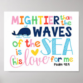 Mineralare än Vågar i Sea Kids Bible Poster