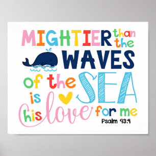 Mineralare än Vågar i Sea Kids Bible Poster