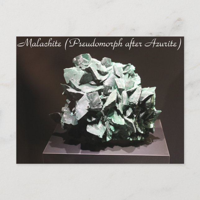 Mineraler & Ädelstenar # 117 Vykort (Framsida)