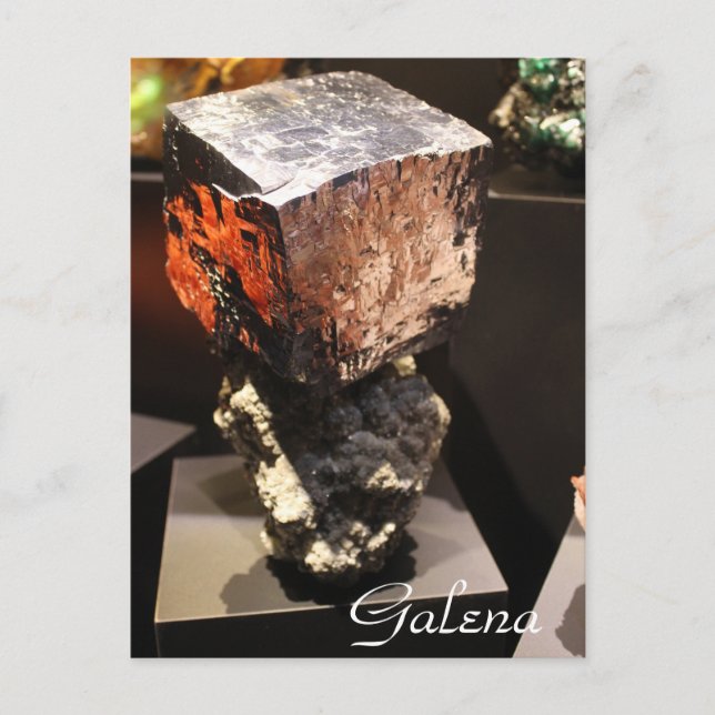 Mineraler & Ädelstenar # 41 Vykort (Framsida)
