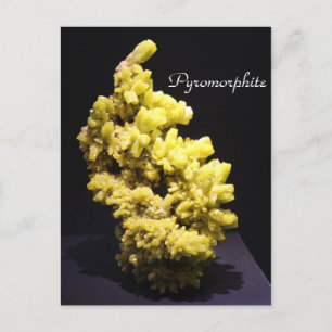Mineraler och grammet nr 7 vykort