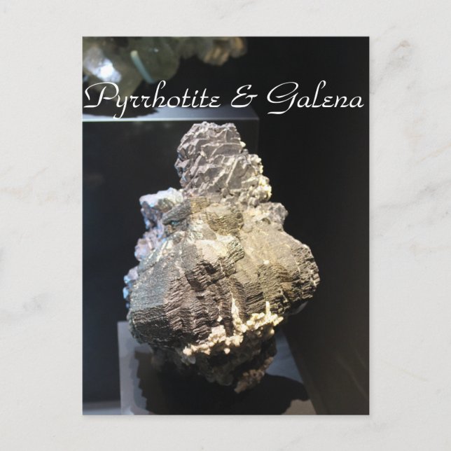 Mineraler och grammofoner nr 109 vykort (Framsida)