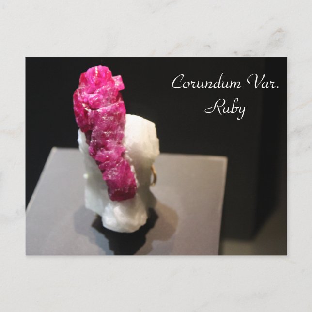 Mineraler och grammofoner nr 163 vykort (Framsida)