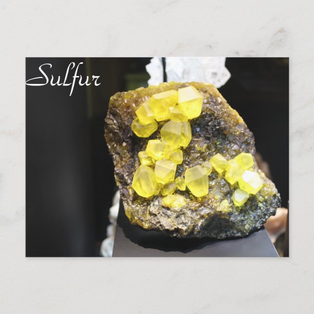 Mineraler och grammofoner nr 49 vykort (Framsida)